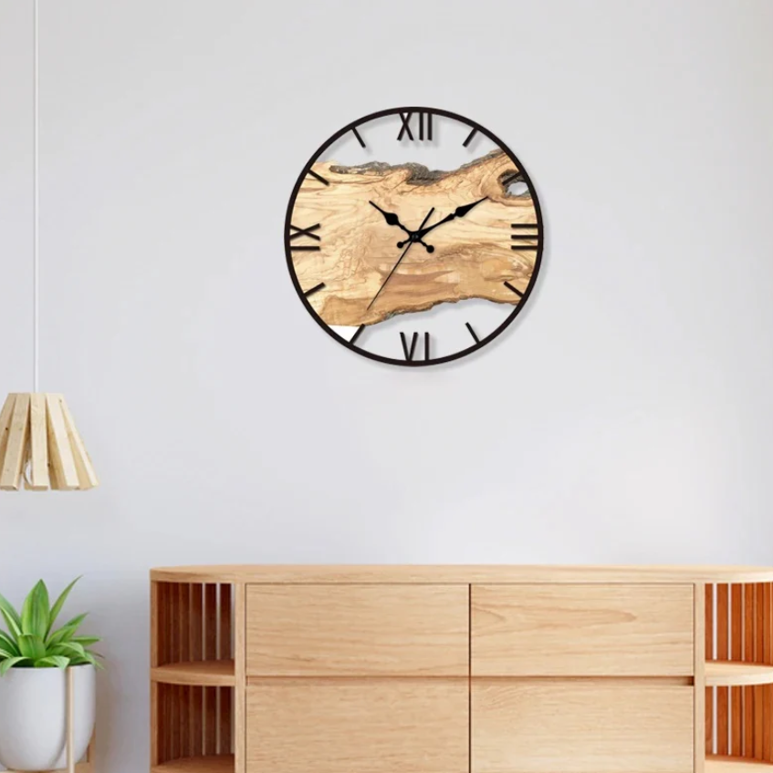 Transparent Wall Clock – Glimmor-Style 1-State of Style