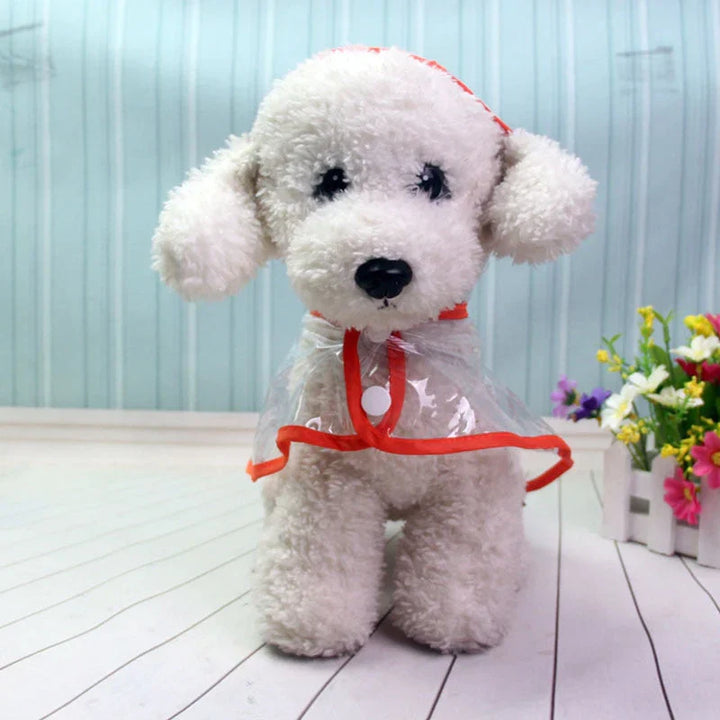Transparent Waterproof Raincoat for Dogs - DryPaw-White-XS-State of Style