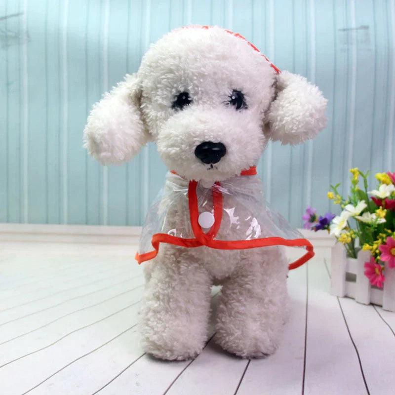 Transparent Waterproof Raincoat for Dogs - DryPaw-White-XS-State of Style