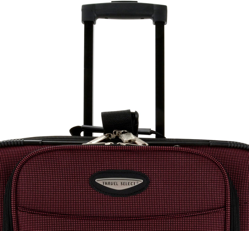 8-Piece Soft Shell Luggage Set with Packing Cubes and TSA Lock – TravelMax