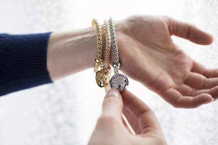 Tree of Life Bracelet Set (3-piece) - Liora-Round-State of Style