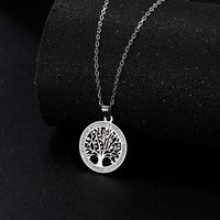 Tree of Life Pendant Necklace | Symbolic Jewellery for Women-Silver-State of Style