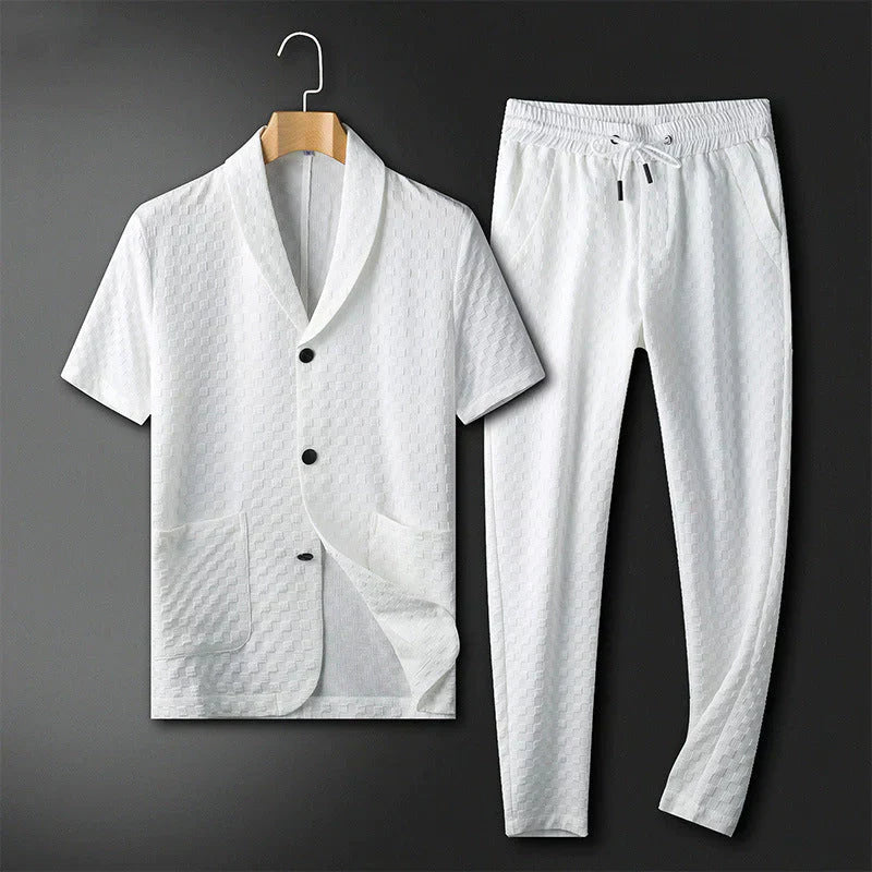 Trendy and comfortable business summer set for men – Timothy-White-S-State of Style