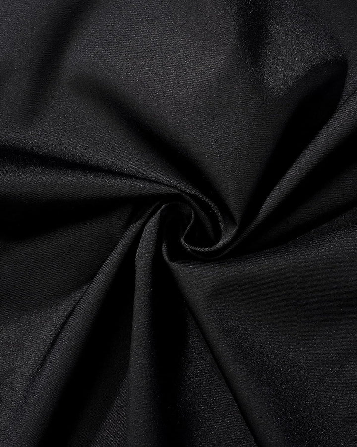 Trendy Anti-Crease Shirt for Men - Tom-Black-S-State of Style