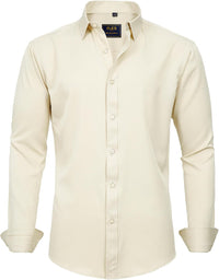 Trendy Anti-Crease Shirt for Men - Tom-Black-S-State of Style