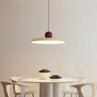 Trendy Bauhaus Glass Pendant Lamp - LunaBau-30cm-Beige-State of Style