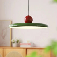Trendy Bauhaus Glass Pendant Lamp - LunaBau-30cm-Green-State of Style