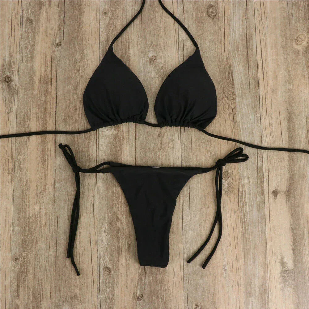 Trendy Bikini Set - Elena-Bordeaux-S-State of Style
