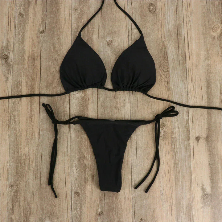 Trendy Bikini Set - Elena-Bordeaux-S-State of Style