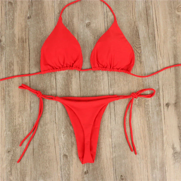 Trendy Bikini Set - Elena-Bordeaux-S-State of Style