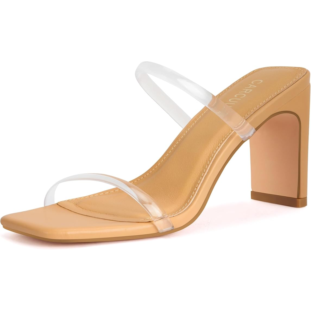Trendy Block Heels with Square Toe – Eline-Transparent-2.5-State of Style