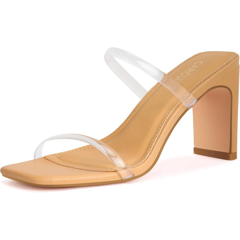 Trendy Block Heels with Square Toe – Eline-Transparent-2.5-State of Style