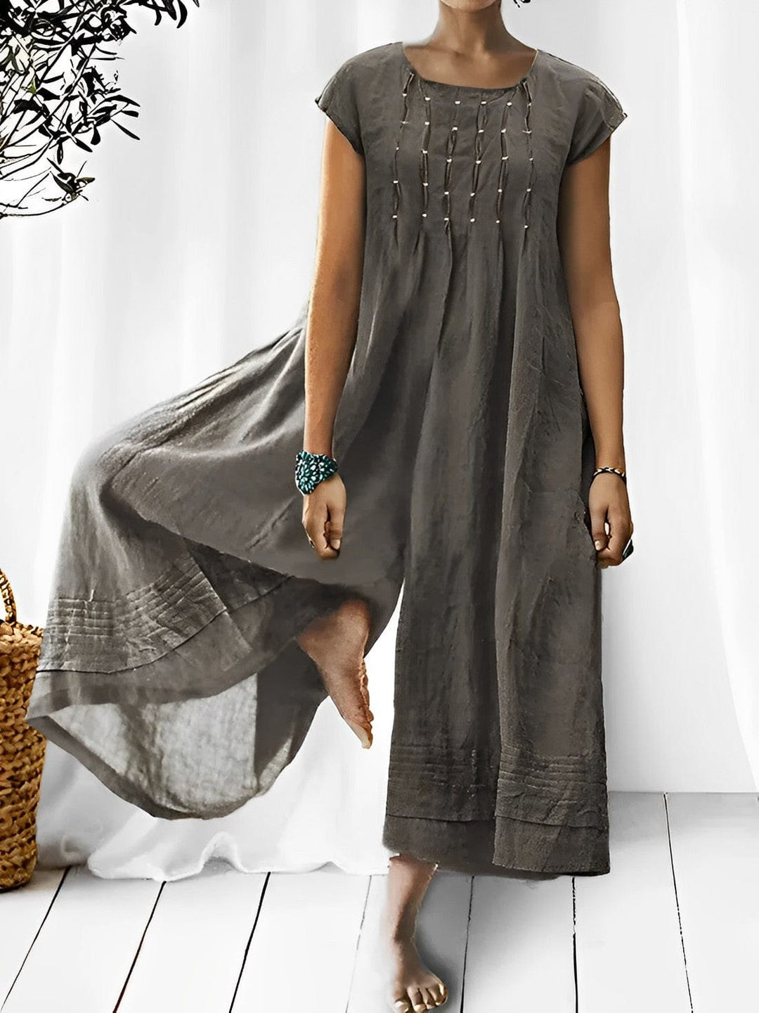 Trendy Boho-Chic Overall - Elena Riviera-XS-50% OFF!-State of Style