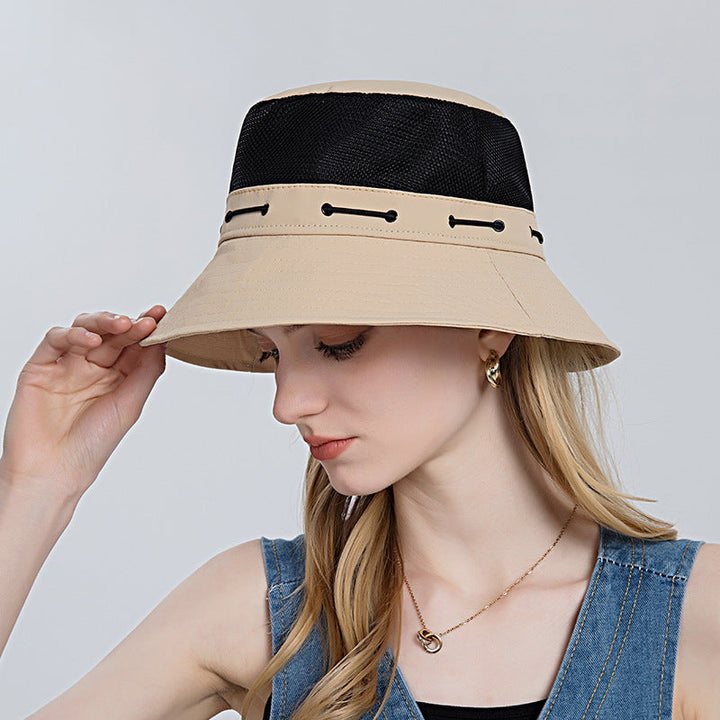 Trendy & breathable sun hat for any occasion – Vina-Beige-State of Style