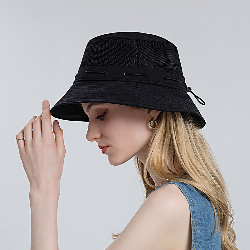 Trendy & breathable sun hat for any occasion – Vina-Black-State of Style