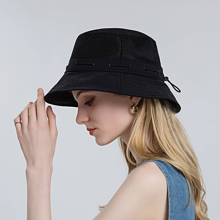 Trendy & breathable sun hat for any occasion – Vina-Black-State of Style