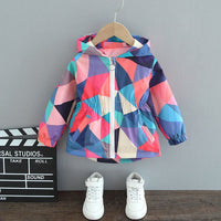 Trendy Butterfly Raincoat for Girls - ButterflySplash-Green Tint-12-18 Months-State of Style