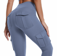 Trendy Cargo Legging - Aurora-Blauw-XS-State of Style