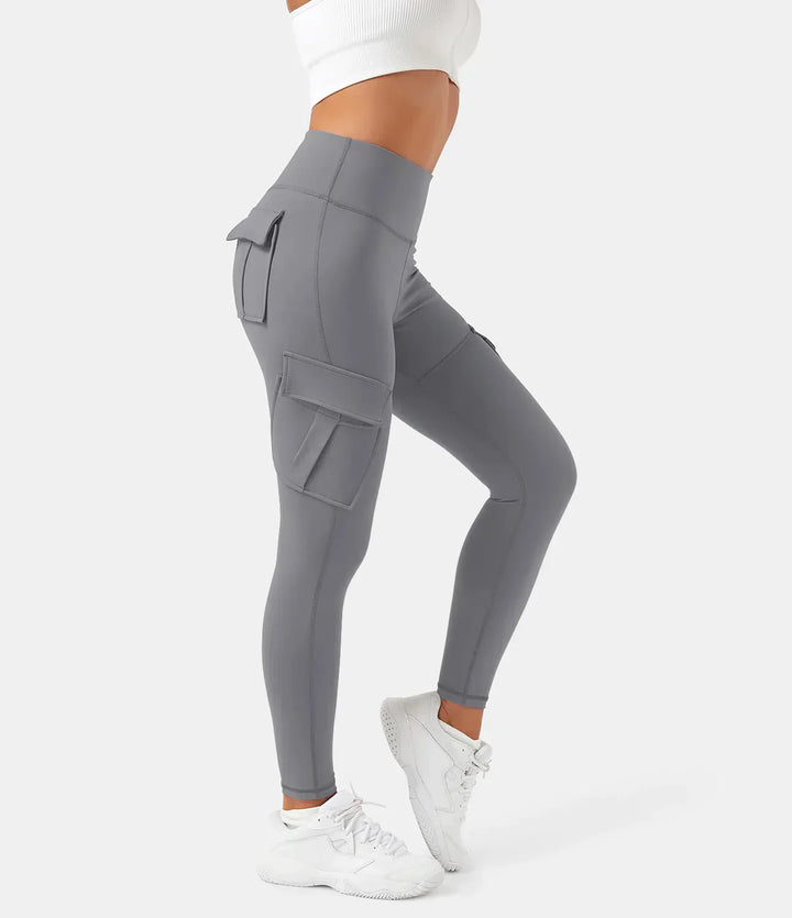 Trendy Cargo Legging - Aurora-Grijs-XS-State of Style