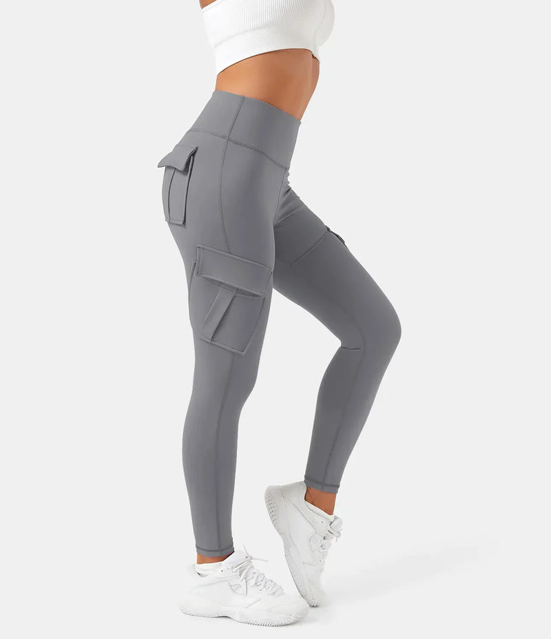 Trendy Cargo Legging - Aurora-Grijs-XS-State of Style