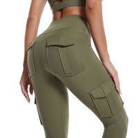 Trendy Cargo Legging - Aurora-Groen-XS-State of Style