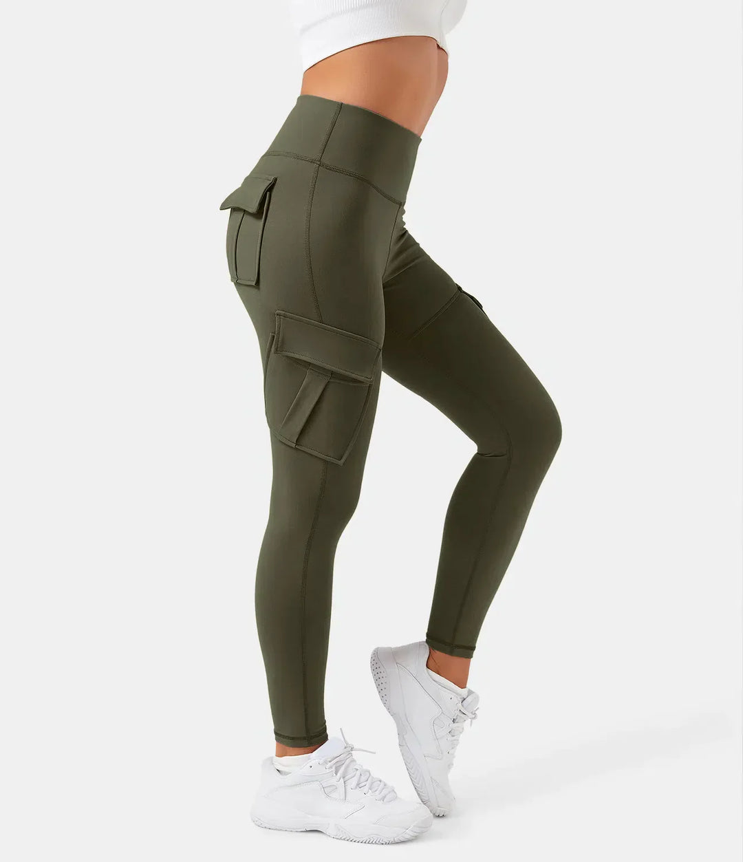 Trendy Cargo Legging - Aurora-Groen-XS-State of Style
