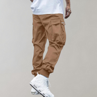 Trendy Casual Cargo Trousers - Joris-Khaki-S-State of Style