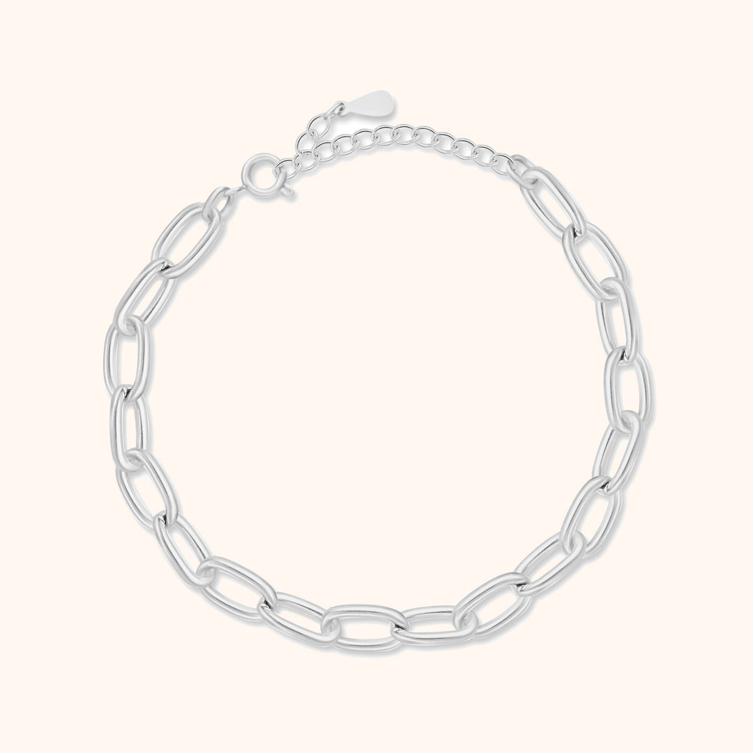 Trendy Chain Bracelet - Lucia-Silver-State of Style