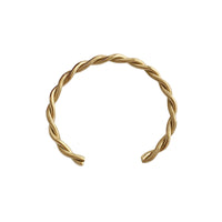 Trendy Charm Twist Bracelets | Fashionable Cuff Jewellery-Gold-State of Style