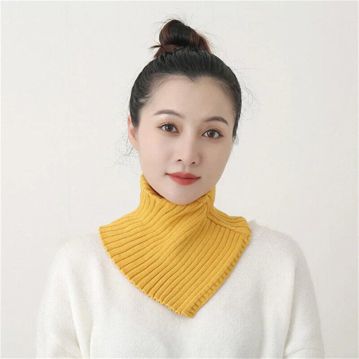 Trendy Collar Scarf - Aria-Yellow-State of Style