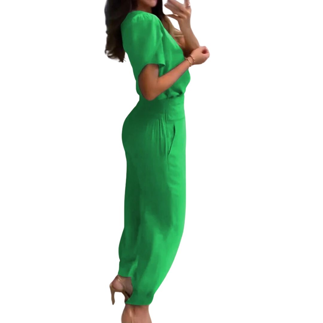 Trendy & Comfortable Clothing Set | Kara-Olive Green-S-State of Style