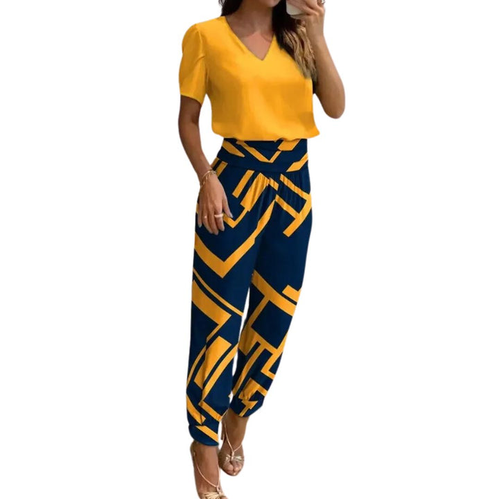 Trendy & Comfortable Clothing Set | Kara-Yellow-S-State of Style