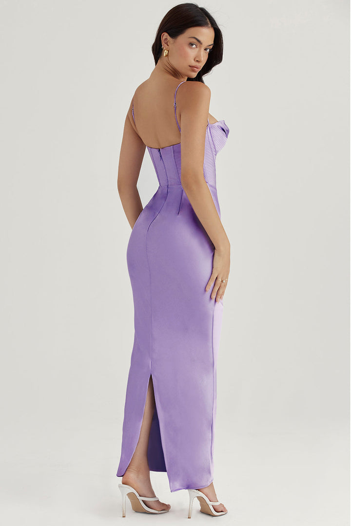 Trendy Corset Maxi Dress - Isabella-Black-XS-State of Style