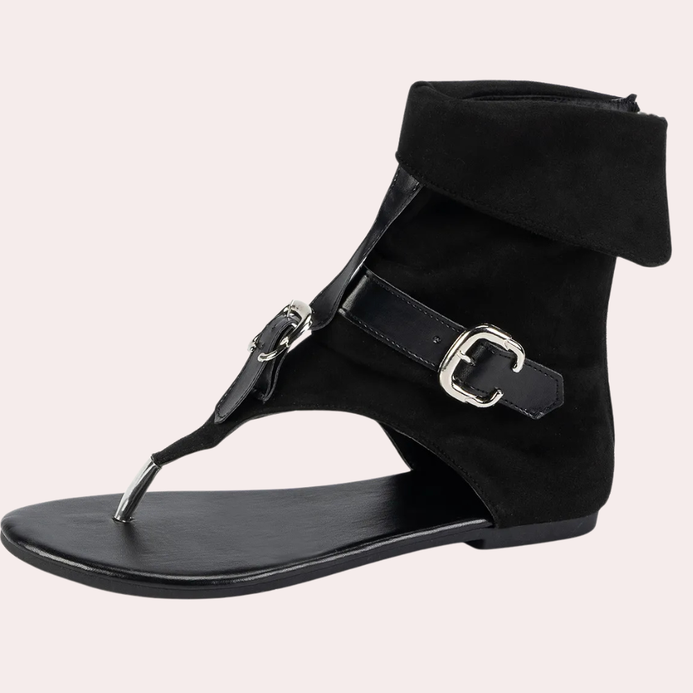 Trendy Denim Sandals for Women - Nova-Black-3-State of Style