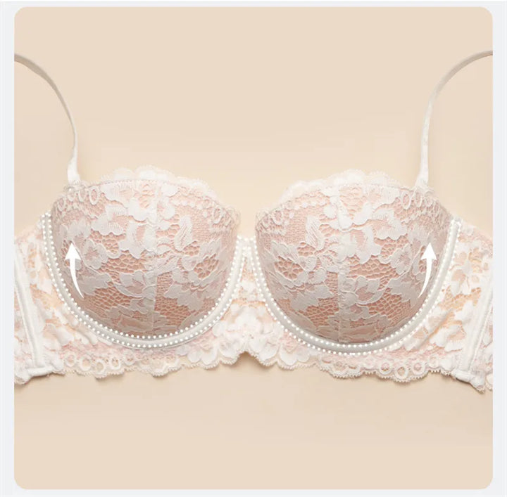Trendy Floral Lace Full-Figure Bra-Black-8-A-State of Style