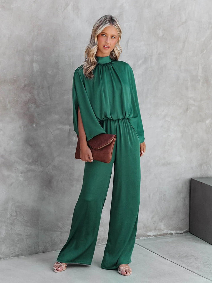 Trendy Green Jumpsuit - Chloe-S-State of Style