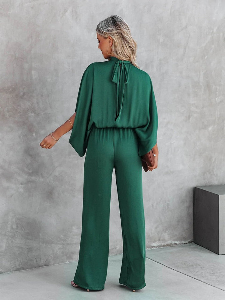 Trendy Green Jumpsuit - Chloe-S-State of Style
