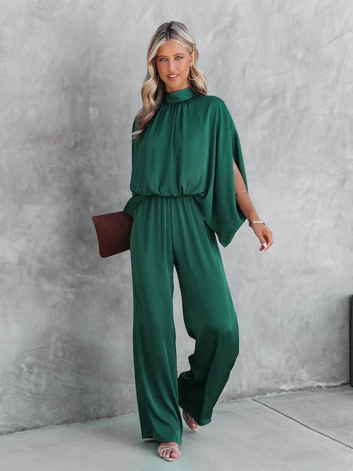 Trendy Green Jumpsuit - Chloe-S-State of Style