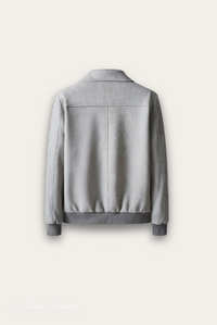 Trendy Grey Men's Jacket – Matteo-M-State of Style