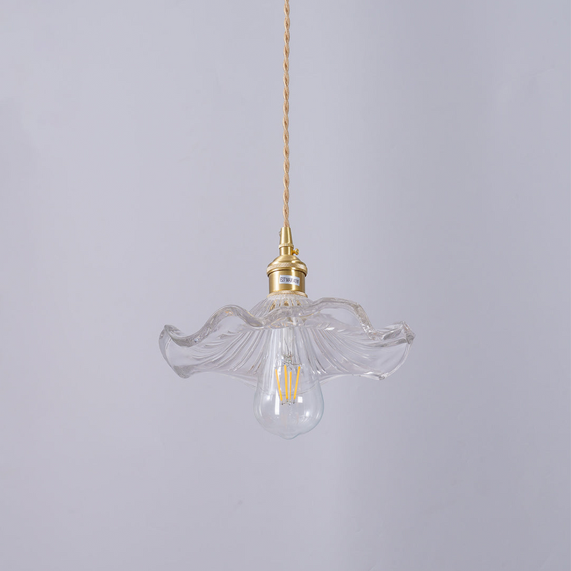 Trendy Hibiscus Flower Pendant Lamp - FlowerLite-Green-D23cm*H12cm-State of Style
