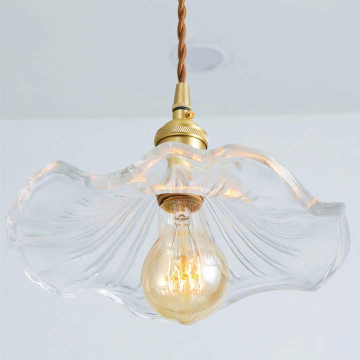 Trendy Hibiscus Flower Pendant Lamp - FlowerLite-Green-D23cm*H12cm-State of Style