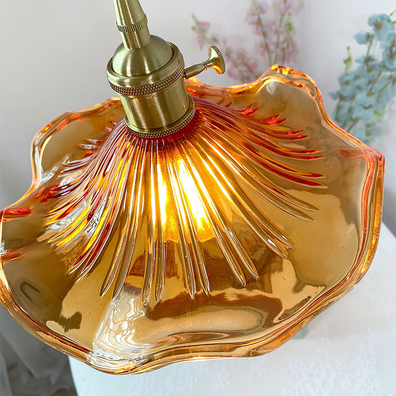 Trendy Hibiscus Flower Pendant Lamp - FlowerLite-Green-D23cm*H12cm-State of Style