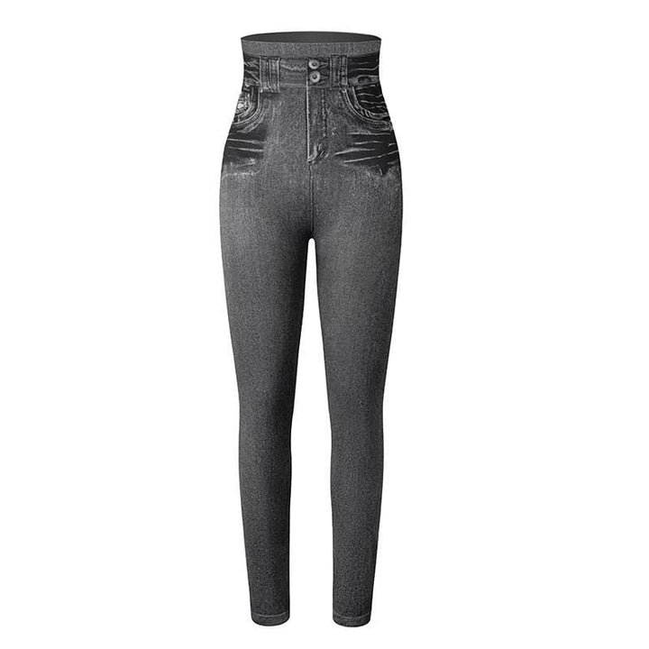 Trendy Jeans Legging - Stella-Grey-S-M-State of Style