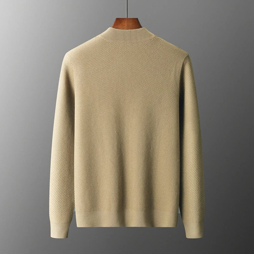 Trendy Knitted Men’s Vest - Noah-Beige-S-State of Style