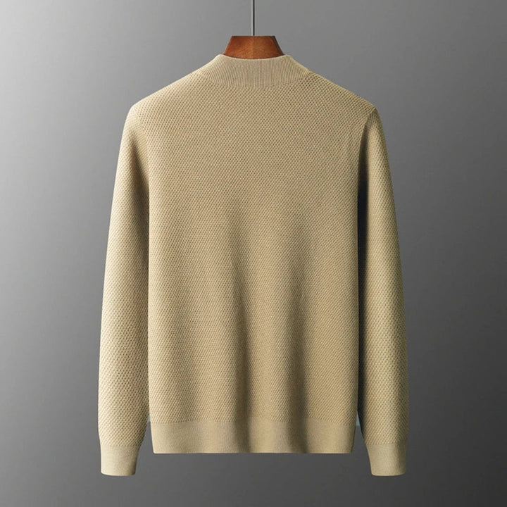 Trendy Knitted Men’s Vest - Noah-Beige-S-State of Style
