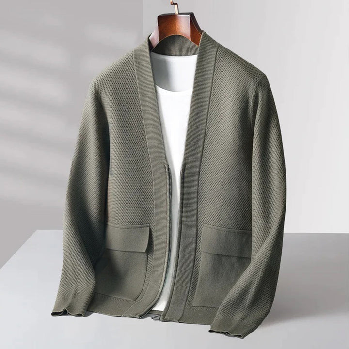 Trendy Knitted Men’s Vest - Noah-Greeen-S-State of Style