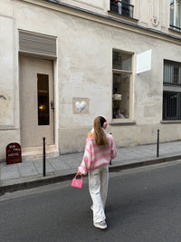 Trendy Knitted Women's Sweater - Aurelia-Blue-XS/S-State of Style