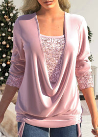 Trendy Ladies Blouse – Elin-Pink-S-State of Style