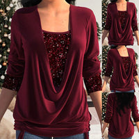 Trendy Ladies Blouse – Elin-Red-S-State of Style