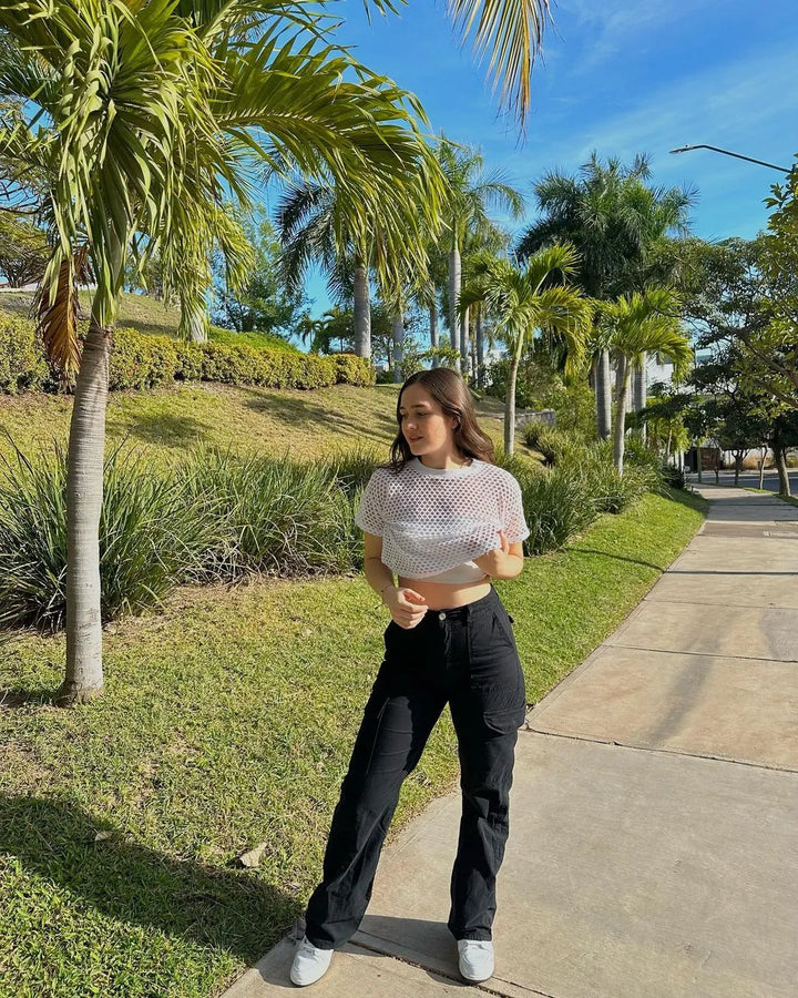 Trendy Ladies Cargo Jeans - Nova-Olive Green-XS-State of Style